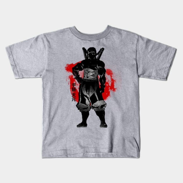 Crimson Sound Kids T-Shirt by FanFreak